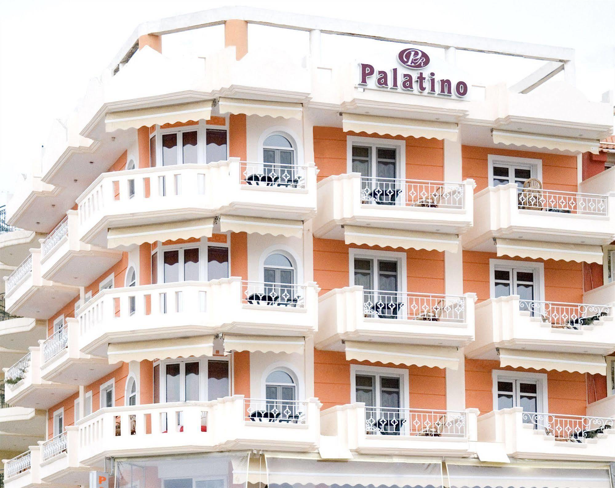 Palatino Hotel Loutra Edipsou  ภายนอก รูปภาพ